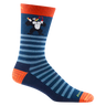 Darn Tough Men's Animal Haus Crew Lightweight Sock - Deep Water Deep Water