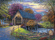 Sunsout Emerts Cove Covered Bridge 500 Piece Puzzle