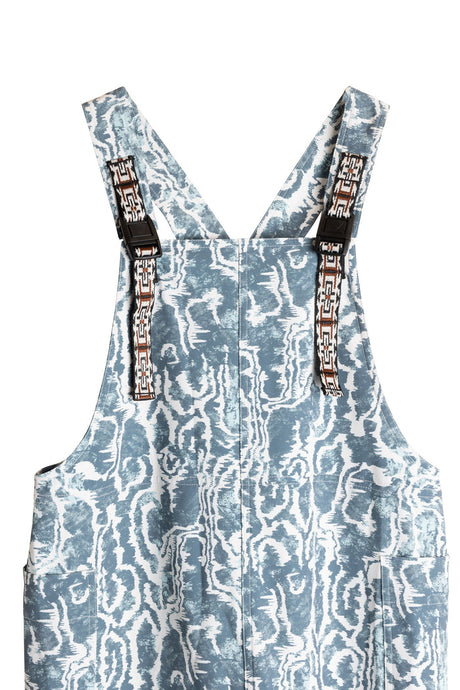 KAVU Women's San Blas Overalls - Motion Undertow Motion Undertow