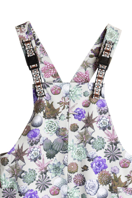 KAVU Women's San Blas Overalls - Succulents Succulents