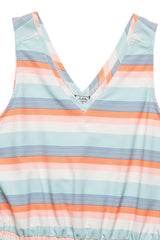 KAVU Women's Ensenada Dress - Cool Stripe Cool Stripe