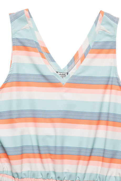 KAVU Women's Ensenada Dress - Cool Stripe Cool Stripe