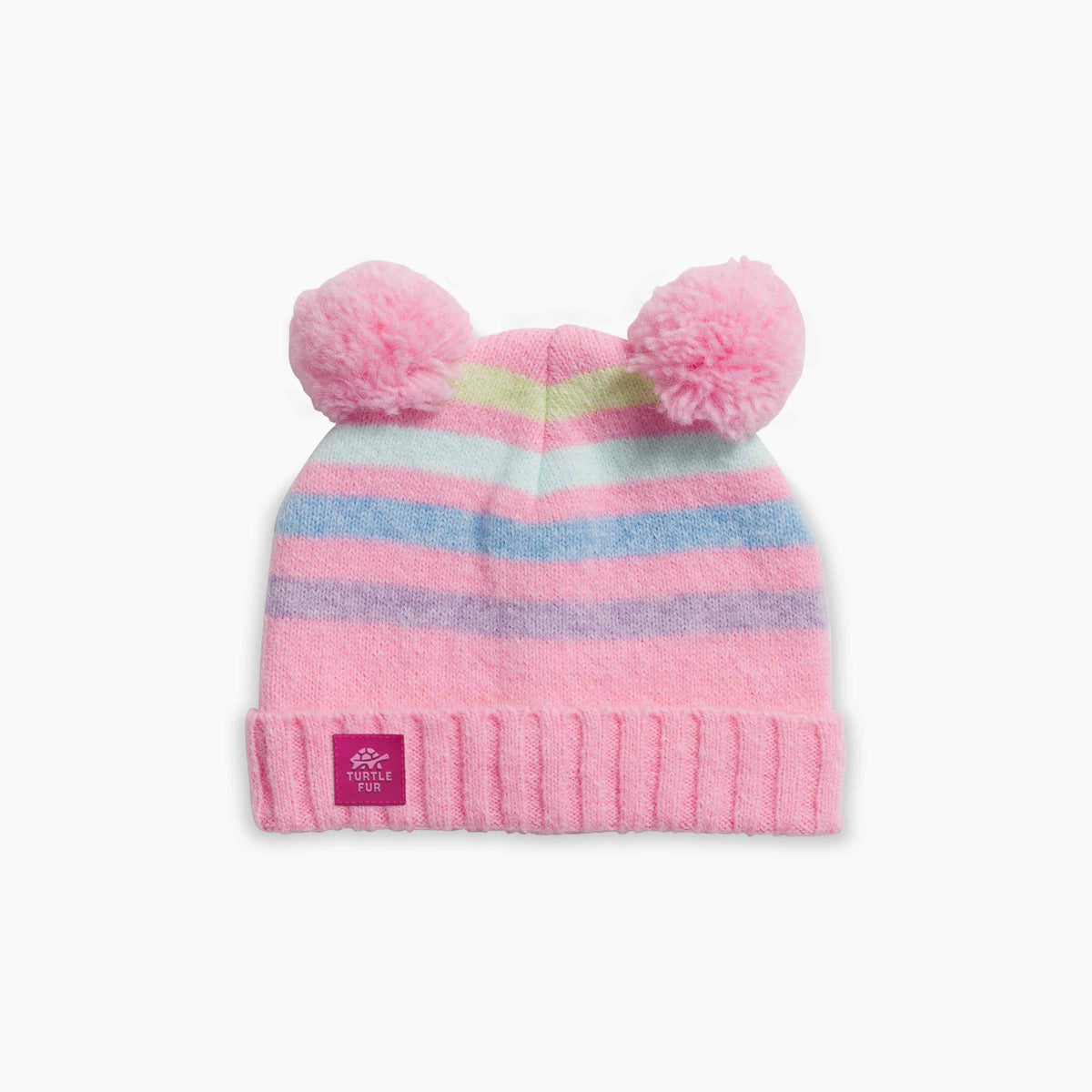 Turtle Fur Toddler Pom Party Beanie - Petal Petal