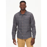 Marmot Mens Fairfax Novelty Heathered Lightweight Flannel Shirt SM