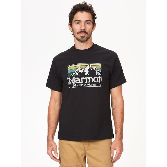 Mens Marmot Mountain Works Gradient Short-sleeve T-shirt XXL