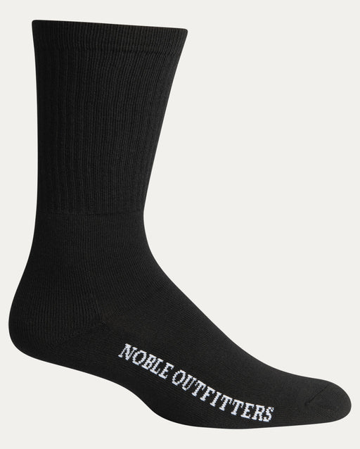 Noble Outfitters Performance Crew Sock Black