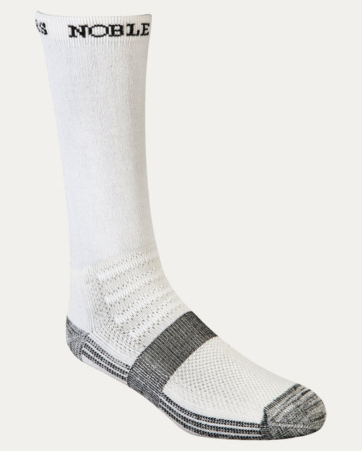 Noble Outfitters Best Dang Boot Sock Crew White