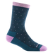 Darn Tough Women's Pin Drop Crew Lightweight Lifestyle Sock - Dark Teal Dark Teal