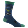 Darn Tough Men's Diver Crew Lightweight Lifestyle Sock - Denim Denim