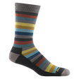 Darn Tough Men's Merlin Crew Lightweight Lifestyle Sock - Charcoal Charcoal