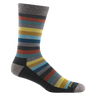 Darn Tough Men's Merlin Crew Lightweight Lifestyle Sock - Charcoal Charcoal