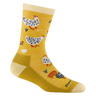 Darn Tough Women's Mother Clucker Crew Lightweight with Cushion Sock - Sunny Sunny