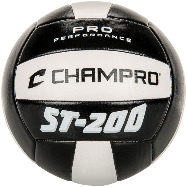 CHAMPRO SPORTS ST-200 Pro Performance Official Beach Volleyball Black