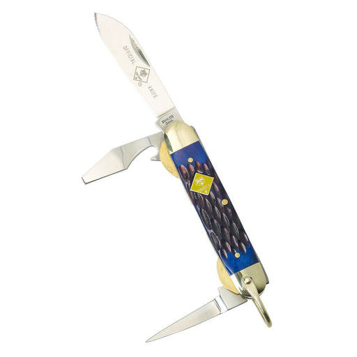 Boy Scouts of America Cub Scout Multi Tool Pocket Knife, 2 3/4" Blade Blue
