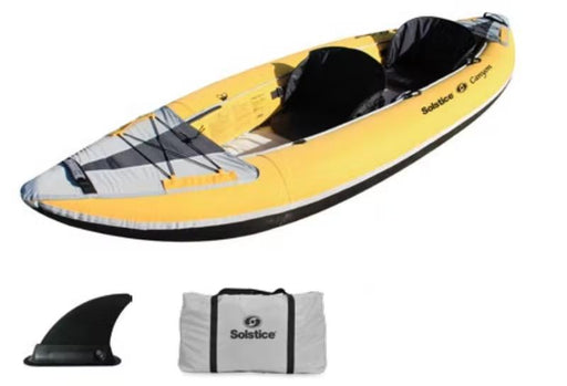 Solstice Canyon 1-2 Person Convertible Kayak With Pump Ylw