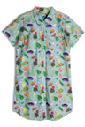 Kavu Womens Girl Party Dress Veggie Toss
