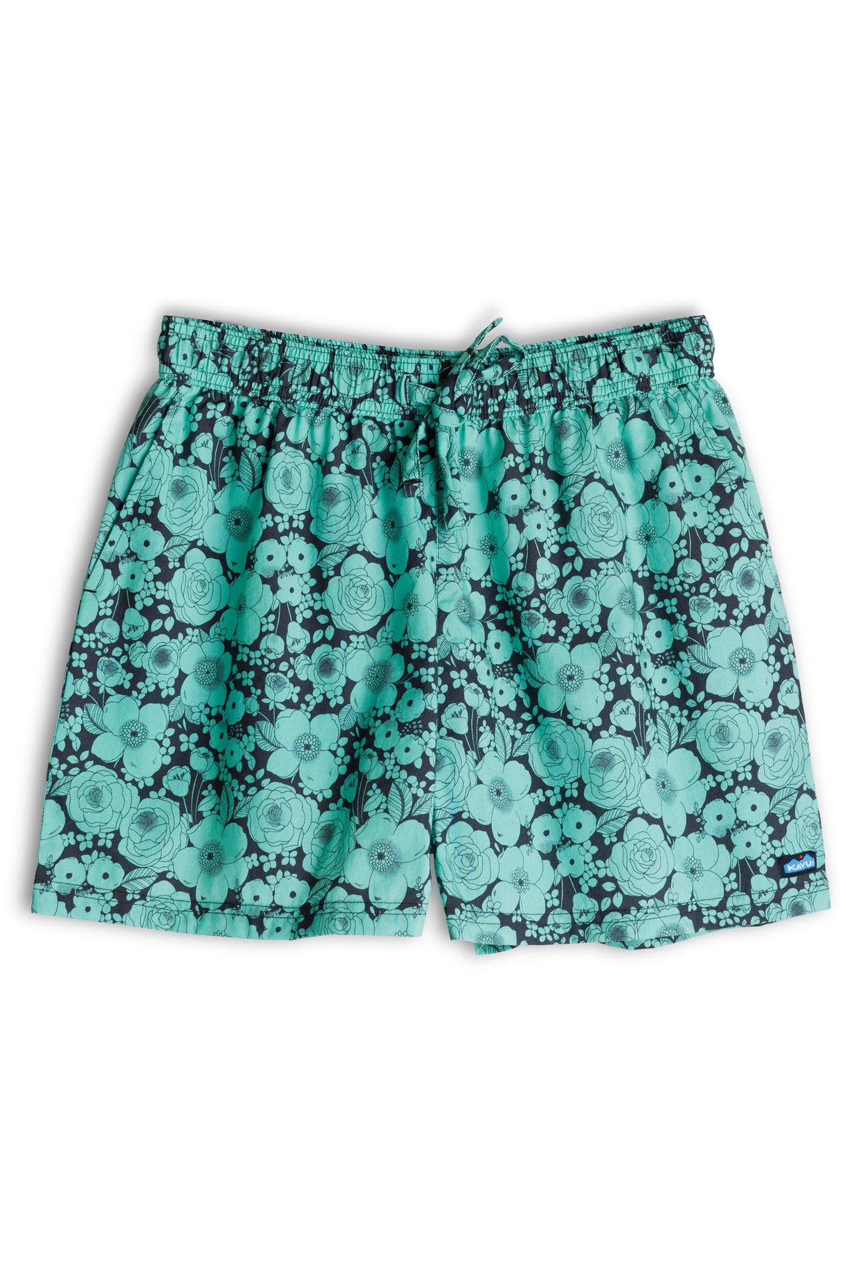Kavu Womens Nosara Short Green Bloom
