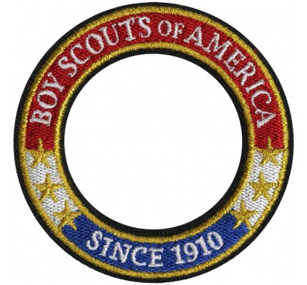 Boy Scouts of America 1910 World Crest Ring Emblem