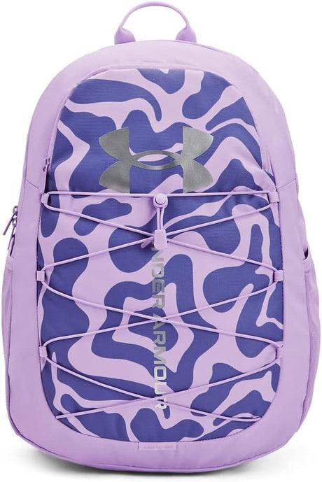 Under Armour Unisex Hustle Sport Backpack Nebula Purple / Metallic Silver