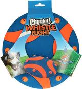 Chuckit! Whistle Flight Dog Toy - Blue / Orange Blue / Orange