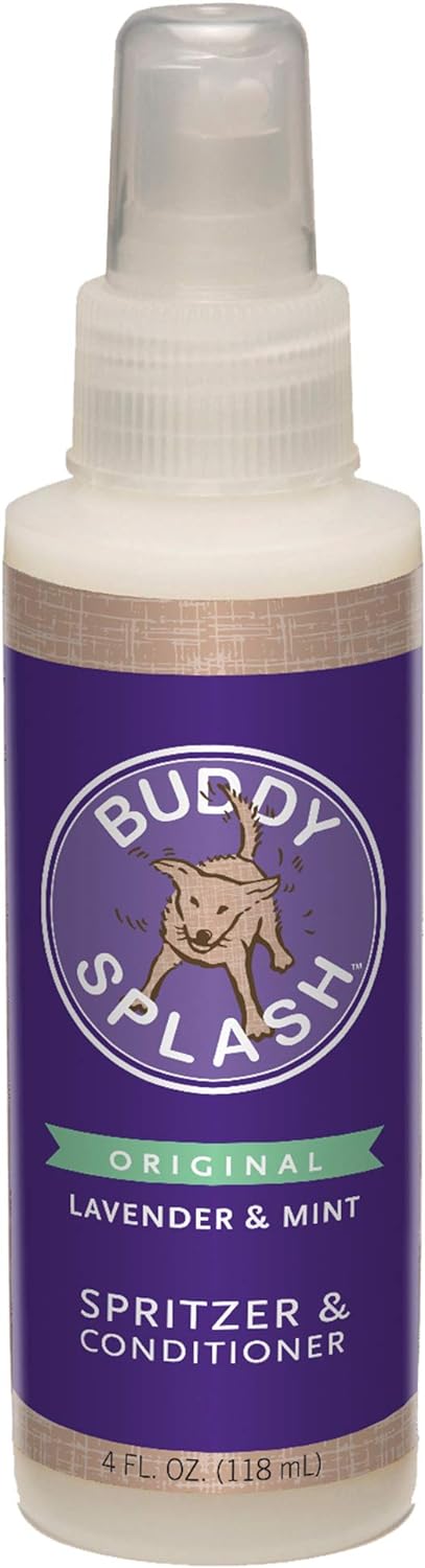 Cloudstar Buddy Splash Spritzer & Conditioner for Dogs (Lavender & Mint) - 4oz & 16oz / Lavender & Mint