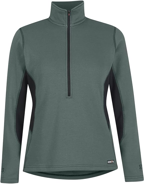 Kerrits Equestrian Apparel Horse Sense Fleece Half Zip - Solid Spruce