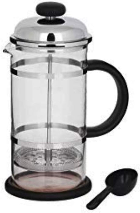 Trudeau Black And Chrome Coffee Press 34Oz