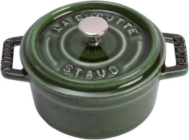 Staub Mini Round Cocotte Basil