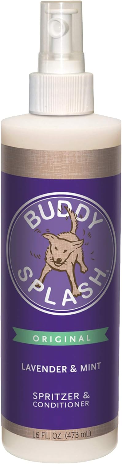 Cloudstar Buddy Splash Spritzer & Conditioner for Dogs (Lavender & Mint) - 4oz & 16oz / Lavender & Mint