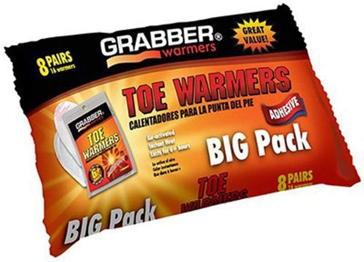 Grabber Toe Warmers 8 Pack N/a