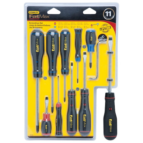 Stanley Tools 11 Piece FatMax Screwdriver Set