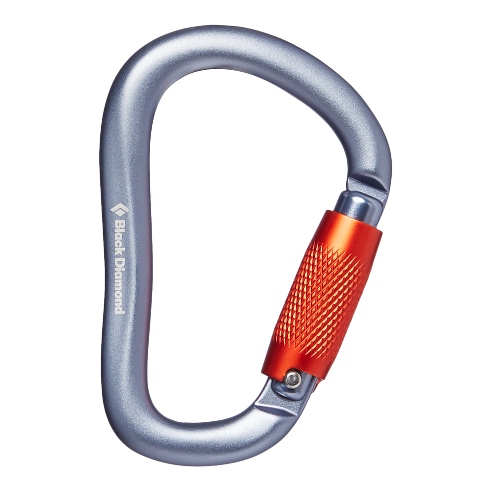 Black Diamond Equipm Rocklock Twistlock Carabiner Gray Gray