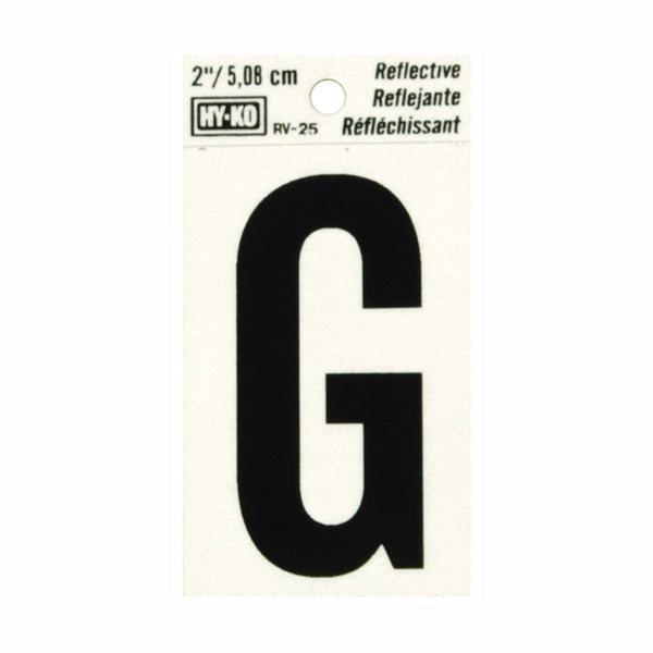 Hy-Ko Reflective Letter Black /  / G