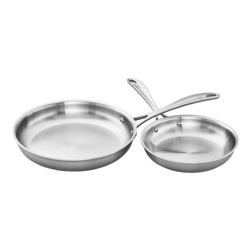 Zwilling Spirit 3-Ply 2-Piece Stainless Steel Frying Pan Set