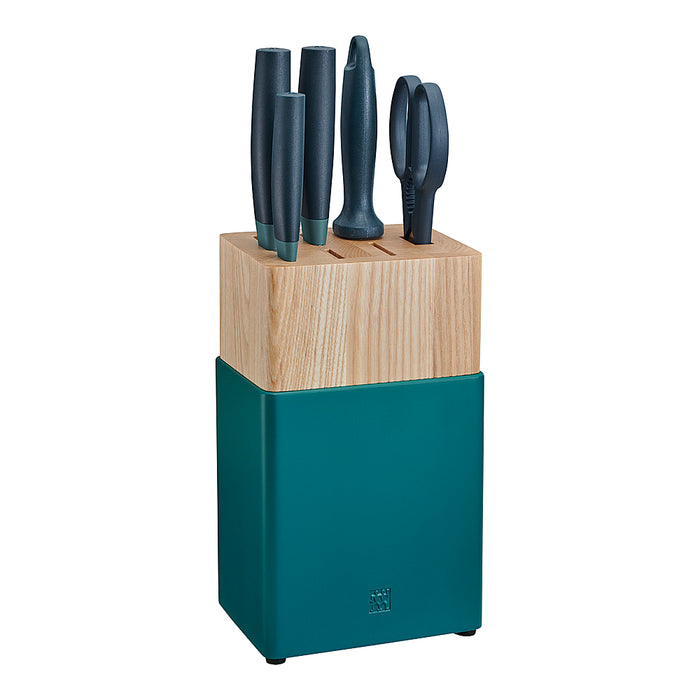 Zwilling Now S 6-Piece Knife Block Set Blueberry Blue
