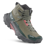 Salewa Boots Pedroc 2 Leather Mid Powertex Womens Fded grn/drk olive