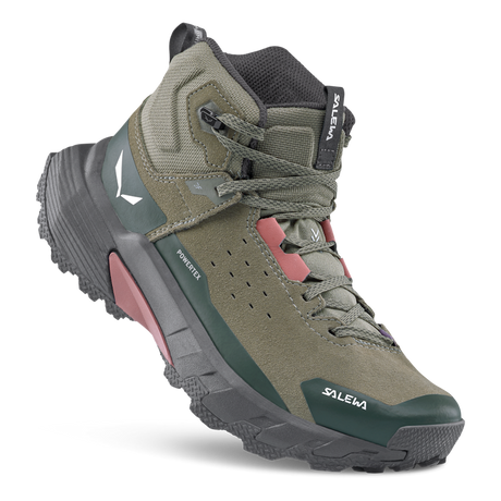 Salewa Boots Pedroc 2 Leather Mid Powertex Womens Fded grn/drk olive