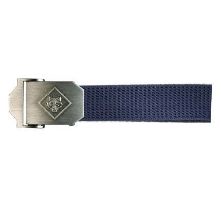 Boy Scouts of America Cub Scout Cut-to-Fit Canvas Web Belt up to 54" with Flip-Top Friction Closure