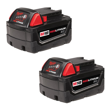 Milwaukee M18 Redlithium Xc3.0 Battery 2-pack