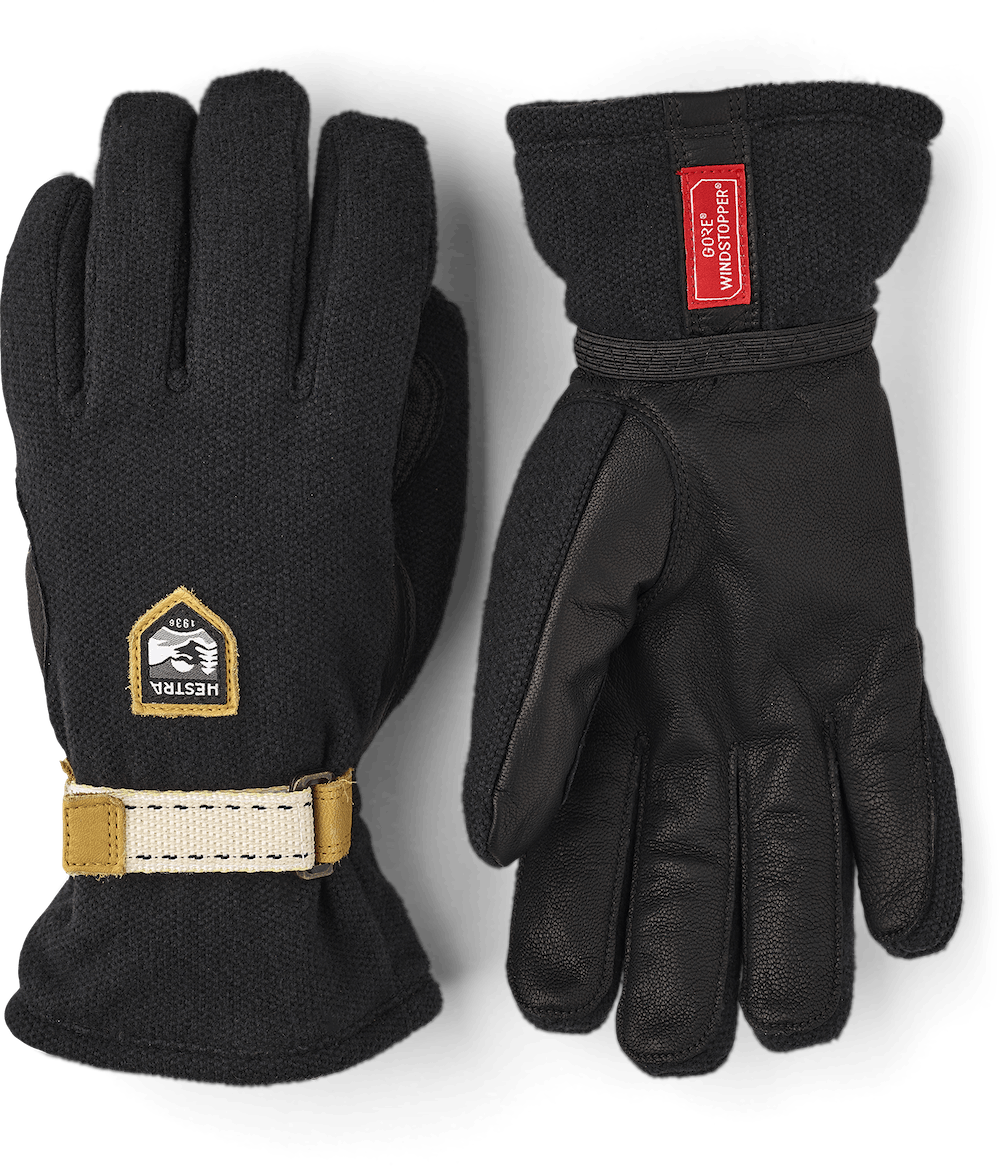 Hestra Gloves Windstopper Tour Black