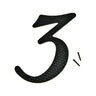 Hy-Ko House Number Black /  / 3