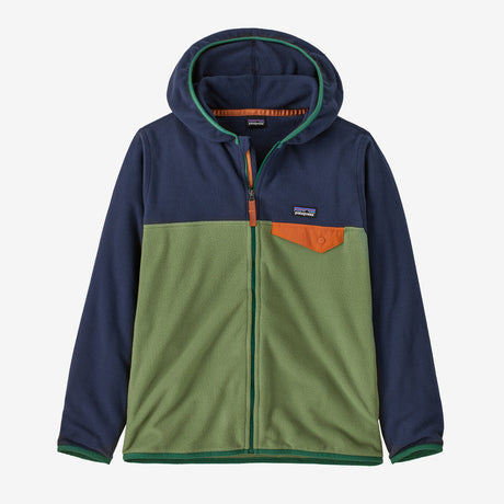 Patagonia Kids' Micro D Snap-T Fleece Jacket - Terrain Green Terrain Green