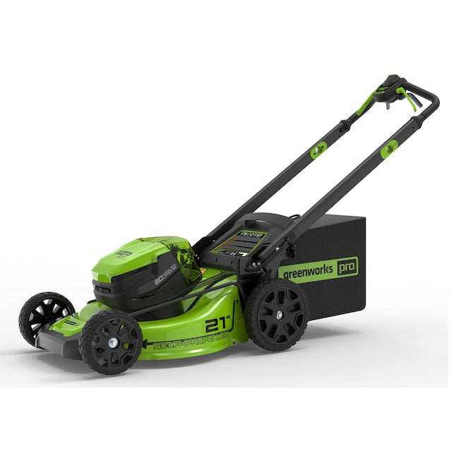 Greenworks Pro 80V 21-inch Cordless Self-propelled Lawn Mower 5 Ah (1-Battery and Charger Included)