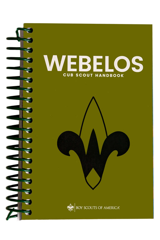 Boy Scouts of America Cub Scout Webelos Handbook, Coil-bound, 2021 - Official Handbook for Scouts earning Webelos/Arrow of Light ranks