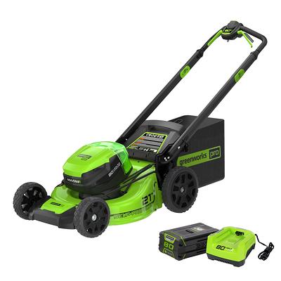 Greenworks Pro 80V 21-inch Cordless Self-propelled Lawn Mower 5 Ah (1-Battery and Charger Included)