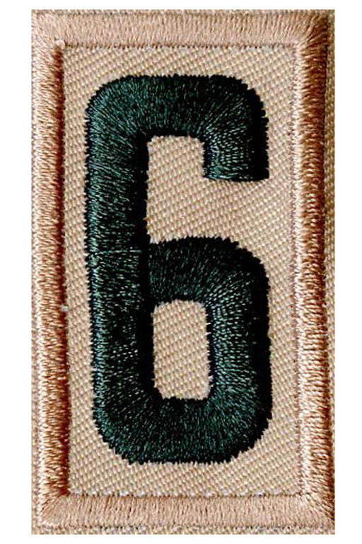 Boy Scouts of America Scouts BSA Unit Numeral - 6 or 9 Green