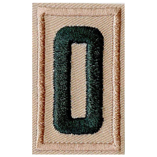 Boy Scouts of America Scouts BSA Unit Numeral - 0 Green