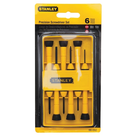 Stanley Tools 6 Piece Precision Screwdriver Set
