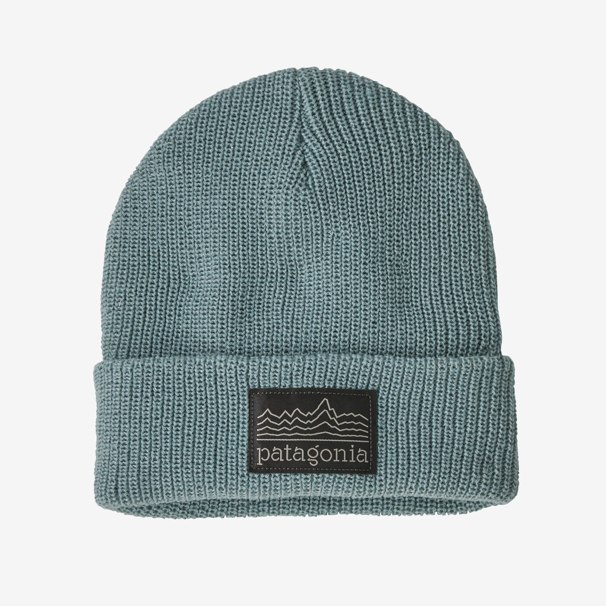 Patagonia Kids' Logo Beanie - Strata Stencil: Thermal Blue Strata Stencil: Thermal Blue