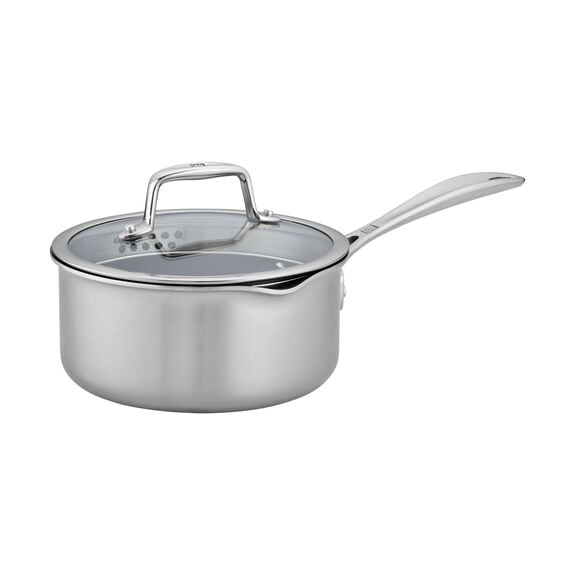 Zwilling Clad CFX 2 QT Non-Stick Stainless Steel Ceramic Saucepan